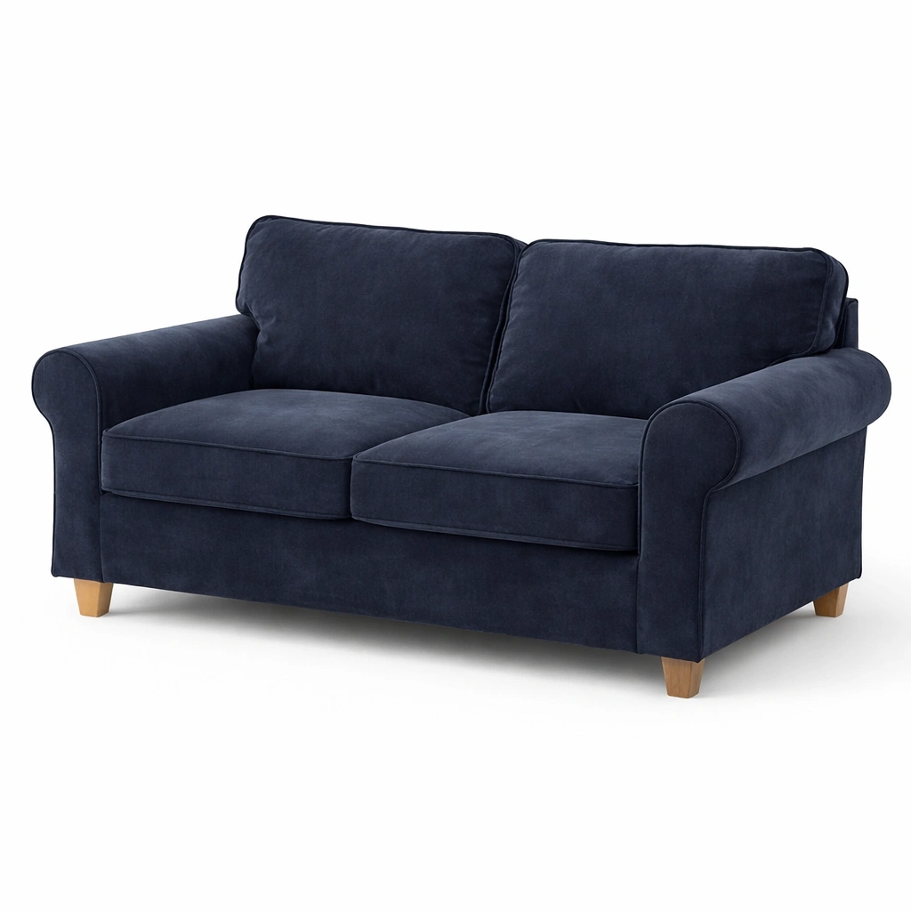 2 Sitzer Sofa klassisch mit Stoffbezug-Norenio